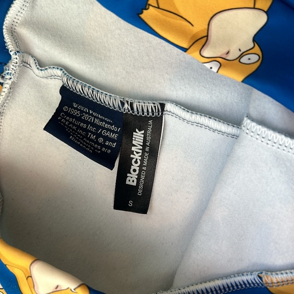 Psyduck Cuffed Shorts, Blackmilk size small - Picture 5 of 6